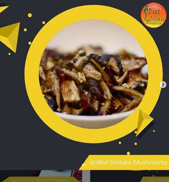Grilles shiitake Mushrooms